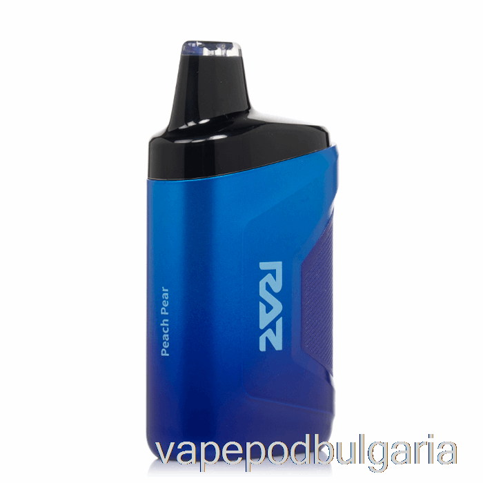 Vape 10000 Дръпки Raz Ca6000 6000 Disposable Peach Pear